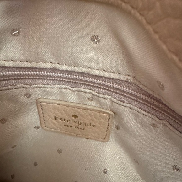 Kate Spade Quilted Cream Shoulder Tote Bag - Picture 10 of 11